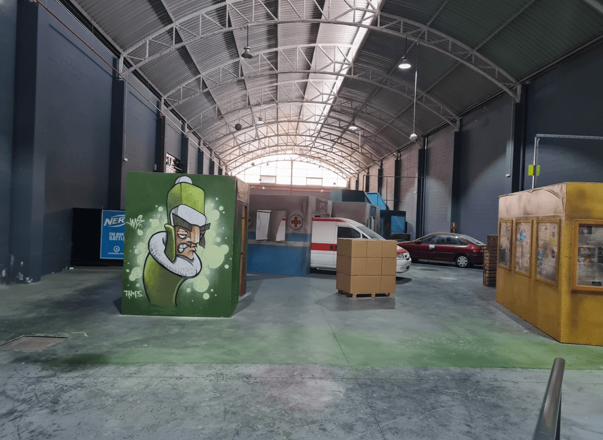 Combat Arena: láser tag por equipos en Rivas